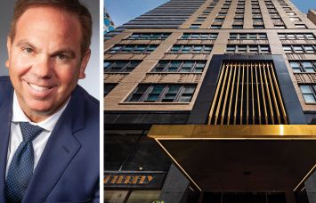 Marx Realty President and CEO Craig Deitelzweig and 10 Grand Central.