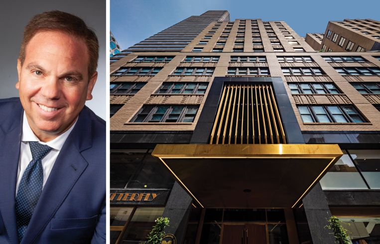 Marx Realty President and CEO Craig Deitelzweig and 10 Grand Central.