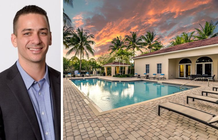 David Giles of Milestone Group and Casa Brera at Toscana Isles in Lake Worth, Fla.