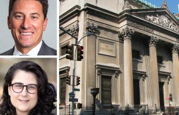 David Schectman of Meridian Capital (top), Michelle Abramov of RIPCO (bottom), and 130 Bowery.