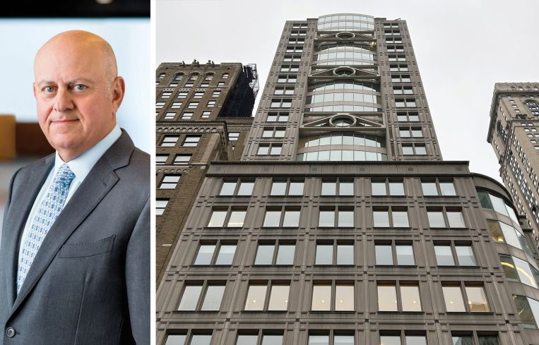 Prologis CEO Hamid Moghadam and 461 Fifth Avenue.