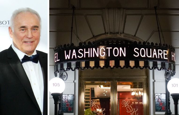Henry Kallan of Library Hotel Collection and The Washington Square Hotel at 103 Waverly Place.