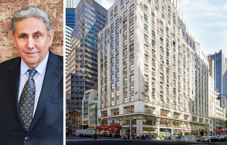 GFP Real Estate's Jeffrey Gural and 515 Madison Avenue.