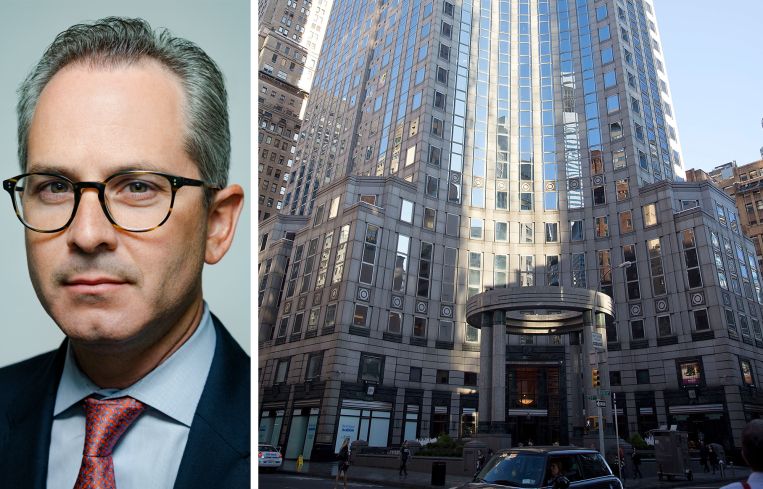 TF Cornerstone Principal Jeremy Shell and 135 East 57th Street.