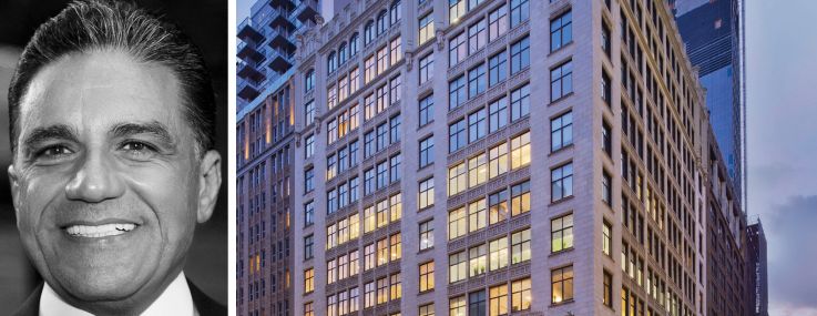 The Moinian Group founder and CEO Joseph Moinian and 450-460 Park Avenue.