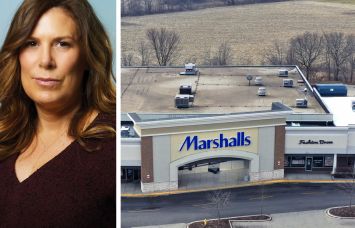 Wells Fargo's Kara McShane and Forest Plaza in Rockford, Ill.
