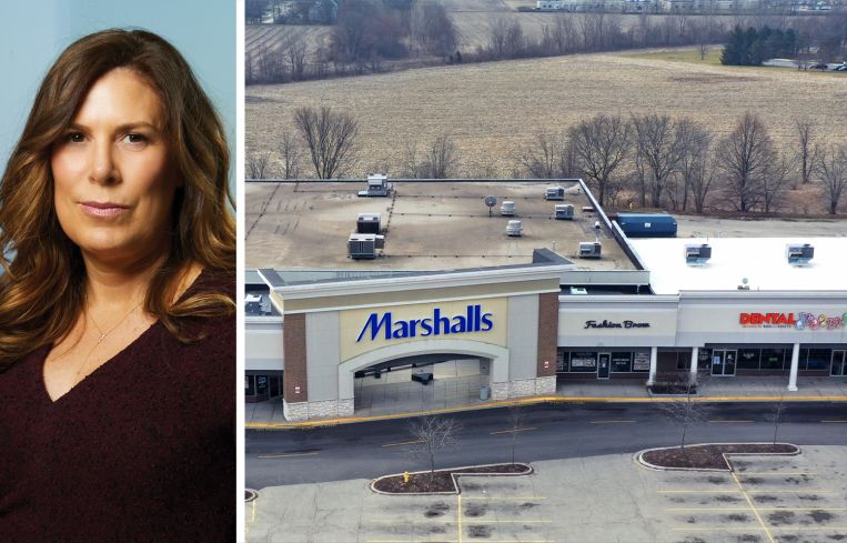 Wells Fargo's Kara McShane and Forest Plaza in Rockford, Ill.