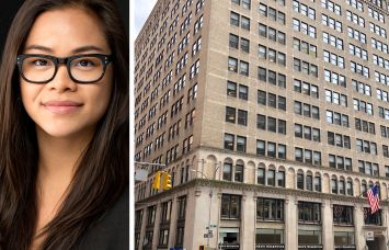 Stuf CEO and co-founder Katharine Lau and One Park Avenue.