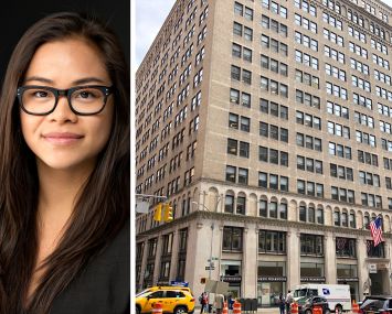 Stuf CEO and co-founder Katharine Lau and One Park Avenue.
