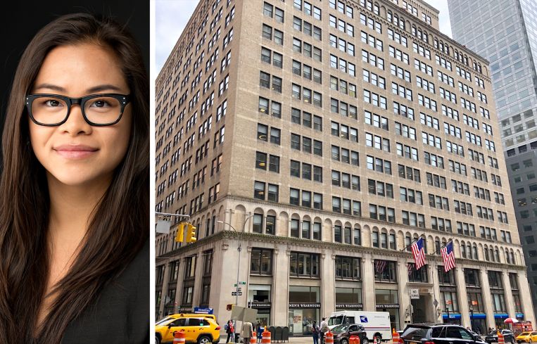 Stuf CEO and co-founder Katharine Lau and One Park Avenue.