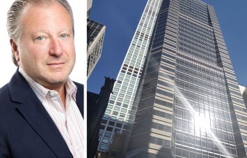 Avison Young Principal Larry Zuckerman and 65 East 55th Street.