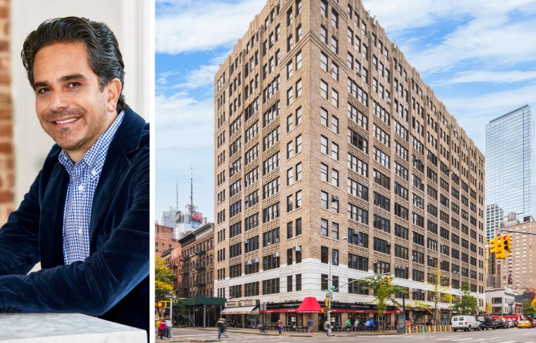 GFP Real Estate's Matthew Mandell and 630 Ninth Avenue.