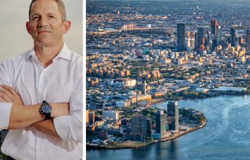 The Domain Companies co-CEO Matthew Schwartz and Astoria and Long Island City, Queens.