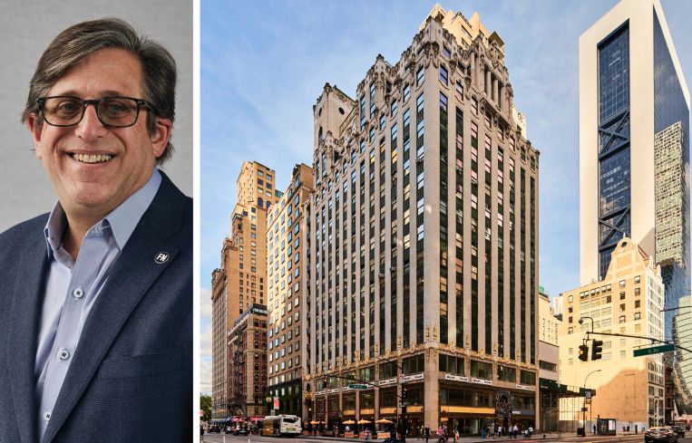 Michael Cohen, principal at Williams Equities, and 57 West 57th Street.