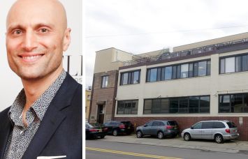 Faviana's Chief Operating Officer Navid Morad and 31-16 Hunters Point Avenue, Queens.
