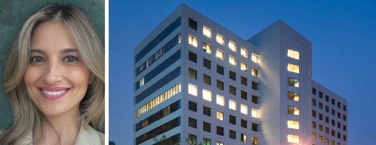 Frank D. Lanterman Regional Center Executive Director Srbui Ovsepyan and 611 North Brand Boulevard, Glendale, Calif.