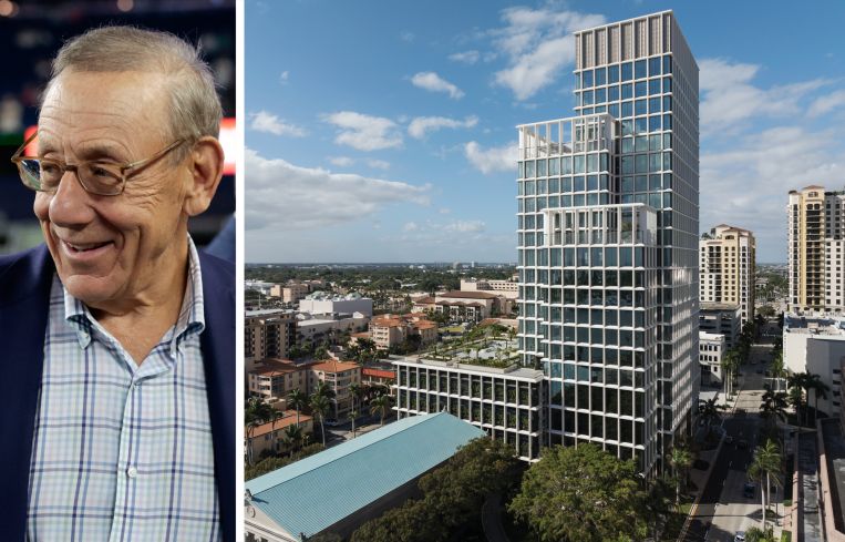 Stephen M. Ross, CEO and chairman of Related Ross, and One Flagler, Miami.