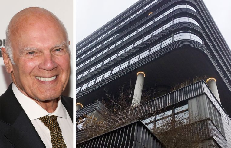 Vornado Chairman and CEO Steven Roth and 512 West 22nd Street.