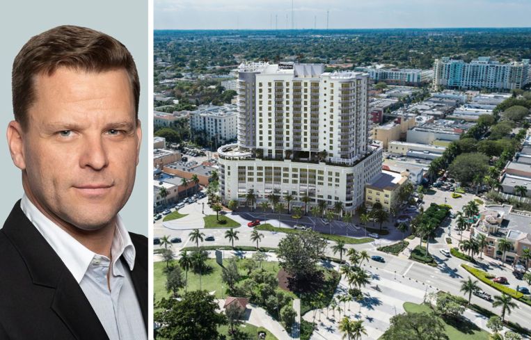 FAVO Capital CFO Vaugan Korte and 1818 Park Avenue in Hollywood, Fla.