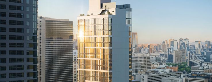Developers Triangle Equites and The Michaels Organization kept a combination of luxury and community in mind when developing the Maxwell in Brooklyn.