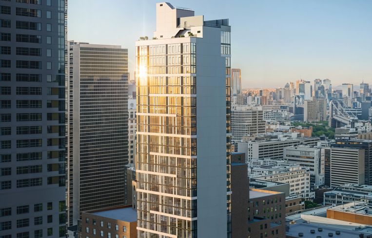 Developers Triangle Equites and The Michaels Organization kept a combination of luxury and community in mind when developing the Maxwell in Brooklyn.
