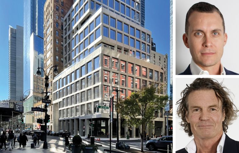1245 Broadway, GDSNY's Michael Kirchmann (top), and Corem's Rutger Arnhult (bottom).