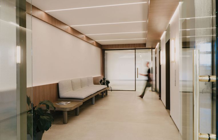 One NoMad is about 65 percent leased. Kaufman has completed the buildout of eight office suites on the ninth and 12th floors.