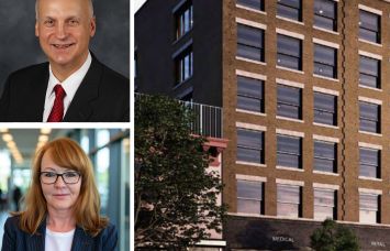 Bill Korchak and Ellen Herman of JLL, 521 Bergen Ave. in the South Bronx