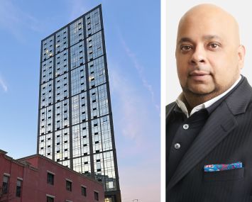 Adi Chugh, founder and CEO of TYKO Capital, and 626 Newark Avenue, Jersey City, N.J.