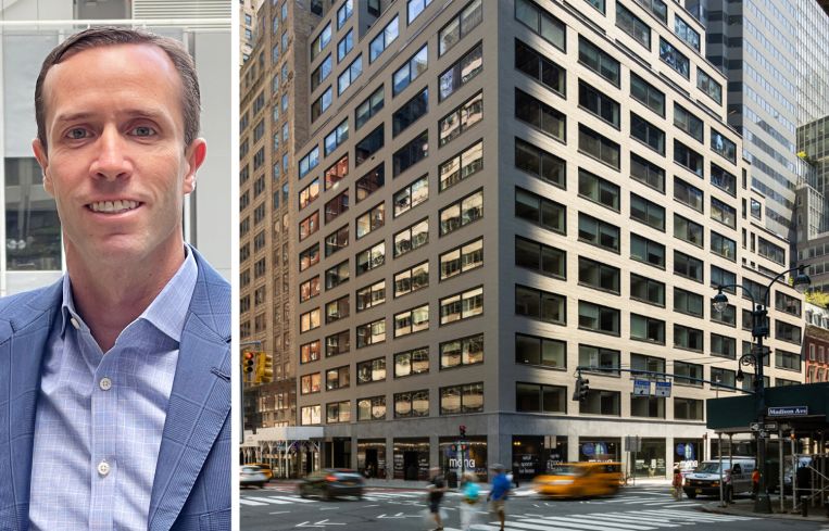 AJ Camhi, executive vice president and director of leasing of RFR Realty, and 477 Madison Avenue.
