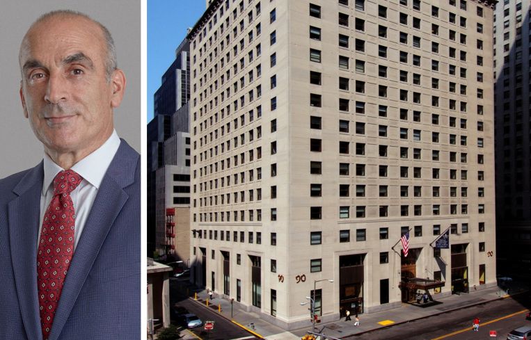 Lee & Associates's Alan Friedman and 90 Broad Street.