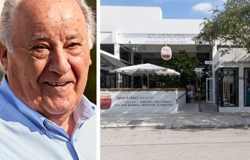 Amancio Ortega and Atlas Plaza in the Miami Design District.