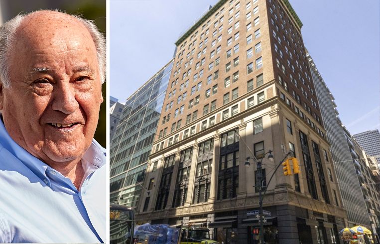 Amancio Ortega, 366 Madison Ave. NYC, NY.