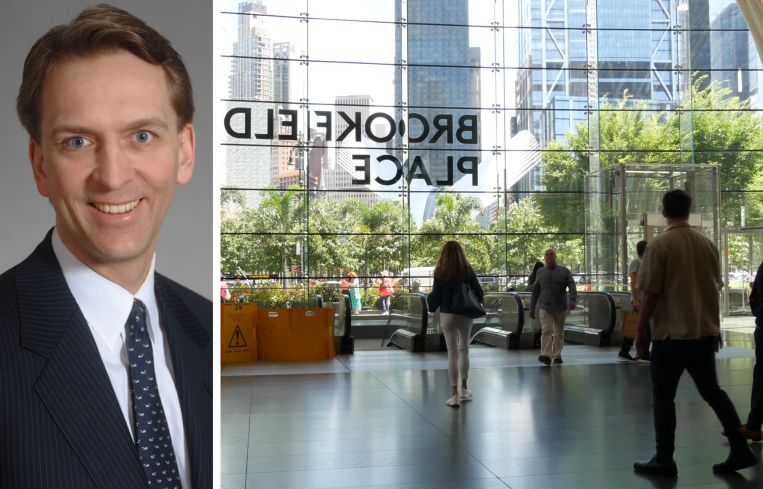 Bruce Flatt, CEO of Brookfield, and Brookfield Place.