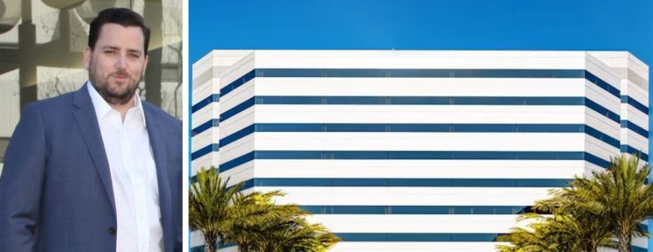 Cress Capital CEO Ryan Parkin, 301 Dove Street in Newport Beach, CA.
