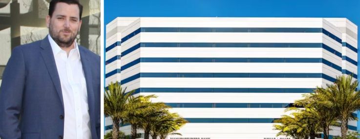 Cress Capital CEO Ryan Parkin, 301 Dove Street in Newport Beach, CA.
