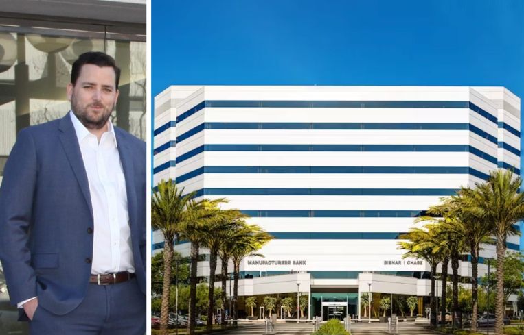 Cress Capital CEO Ryan Parkin, 301 Dove Street in Newport Beach, CA.