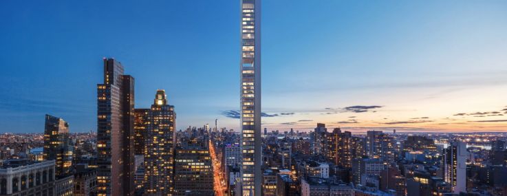 A residential supertall in Manhattan backed by financing from the Cottonwood Real Estate Special Situations Strategy.
