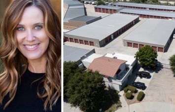 Intercontinental managing director Jessica Levin, and EZ Access Self Storage in the Southern California city of Santa Clarita, Calif.