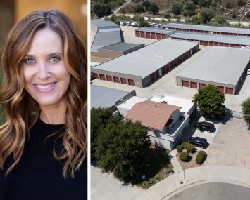 Intercontinental managing director Jessica Levin, and EZ Access Self Storage in the Southern California city of Santa Clarita, Calif.