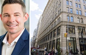 Barings's Jonathan Neff and 524 Broadway.