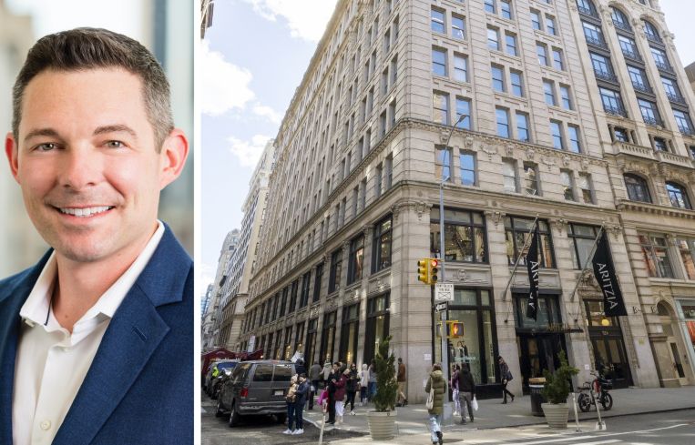 Barings's Jonathan Neff and 524 Broadway.