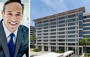 Blanca Commercial Real Estate's Juan Ruiz and the Waterford Business District.