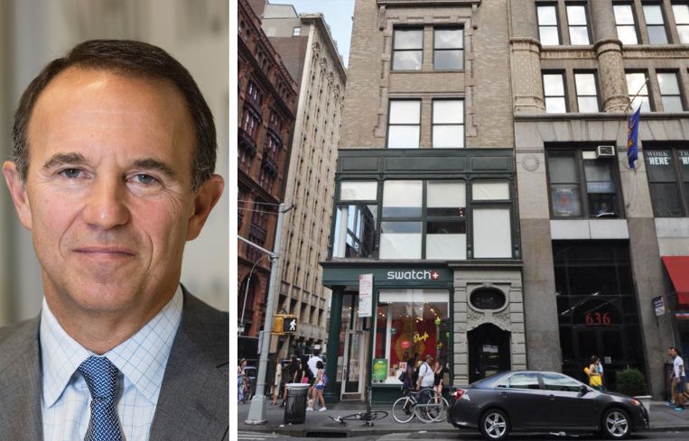 Acadia Realty Trust's Kenneth Bernstein and 640 Broadway.