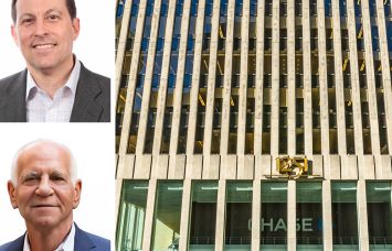 RTL’s Kenneth Hochhauser (top) and Jeff Winick (bottom), and 1251 Avenue of the Americas.