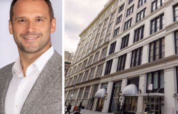 Savills's Kirill Azovtsev and 111 West 19th Street.