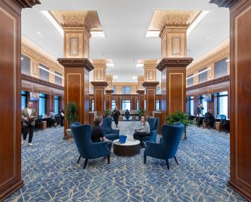 Tower Research Capital has restored and reconstructed its NYC HQ at 120 Broadway.