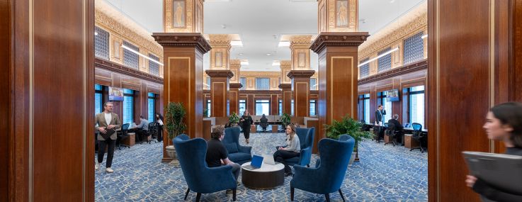 Tower Research Capital has restored and reconstructed its NYC HQ at 120 Broadway.