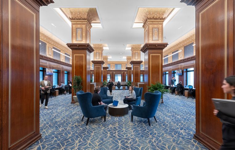 Tower Research Capital has restored and reconstructed its NYC HQ at 120 Broadway.