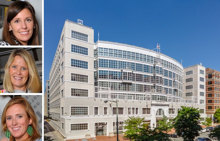 Tuckernuck's Madeline Grayson (top), Jocelyn Gailliot (center), and September Rinnier (bottom), and 1250 24th St NW, Washington, D.C.